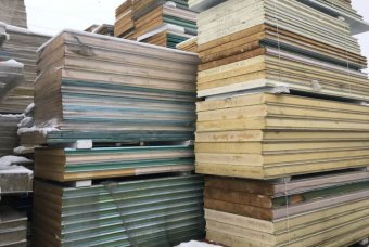 БУ Сэндвич панели (некондиция) БУ Сэндвич панели (некондиция)