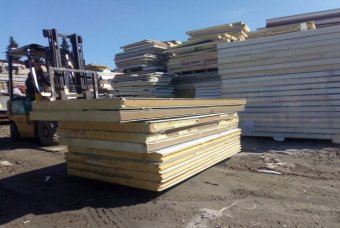 БУ Сэндвич панели (некондиция)