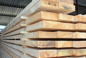 Обрезная доска 50х150 из Лиственницы