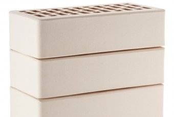 Белый кирпич облицовочный