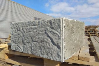 Полистиролбетонные блоки с облицовкой