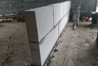 Газоблоки 600х80х250 мм