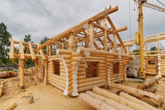Строительство домов из дерева