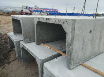 Лотки железобетонные теплотрасс Л и ЛК и лотковые плиты к ним ЖБИ