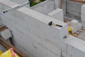 Газоблоки 600х250х250 мм