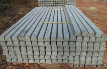 Столбы для забора усиленные жби